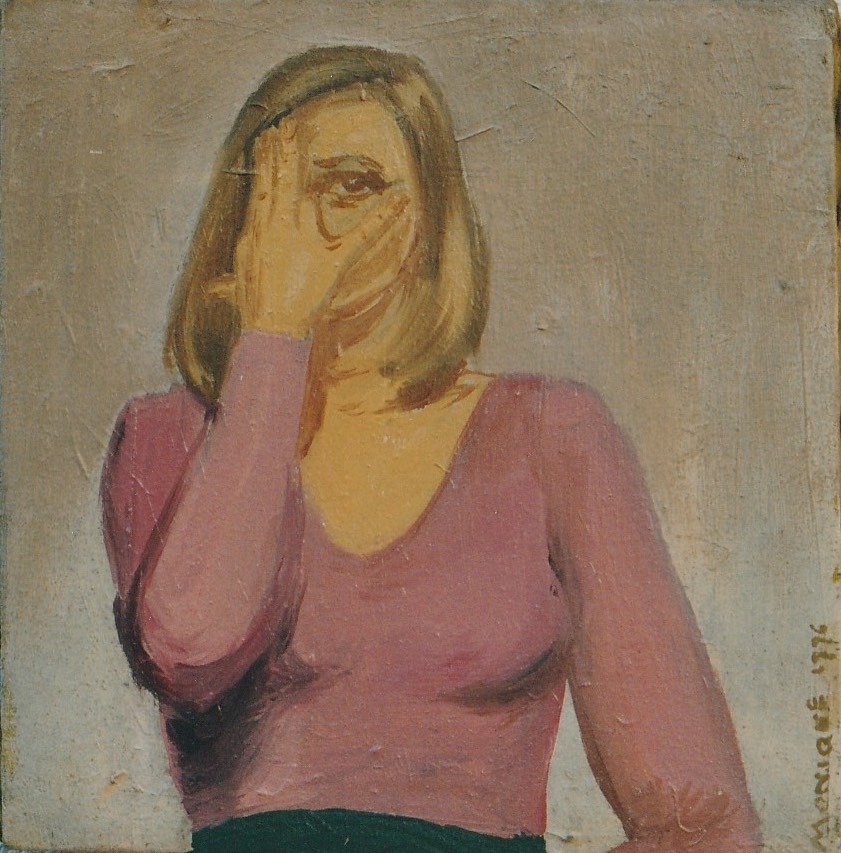 4. lélegzetvétel 1996. o.v. 31x30cm 4. lélegzetvétel 1996. o.v. 31x30cm